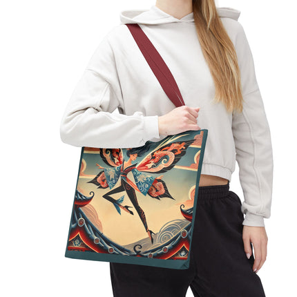 The Dragon Fairy of the Temple Tote Bag – Mythic Grace & Ancient Power