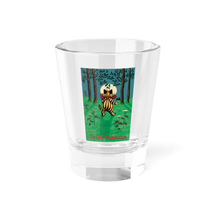 Peekaboo by Louis Wain Shot Glass, 1.5oz
