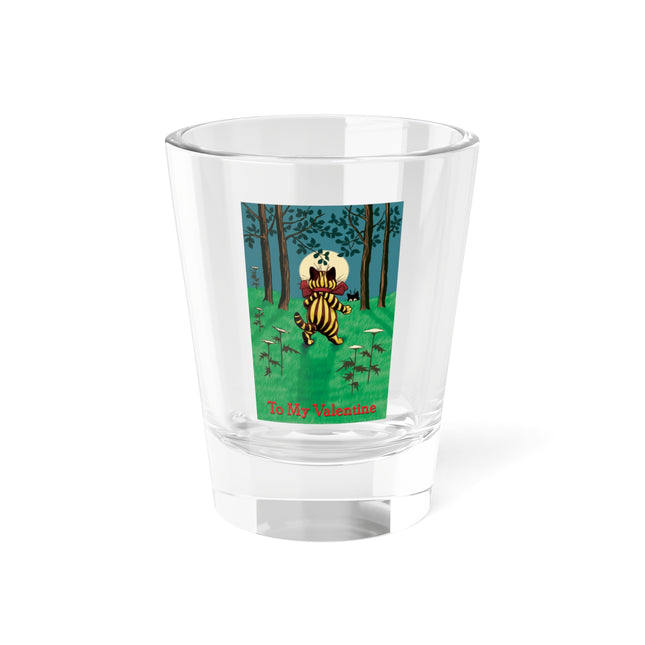 Peekaboo by Louis Wain Shot Glass, 1.5oz