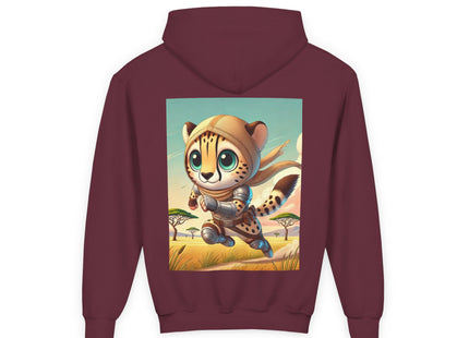 Swift Cheetah Youth Heavy Blend Hooded Sweatshirt