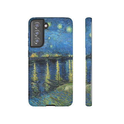 Starry Night Over the Rhone by Vincent Van Gogh Phone Cases