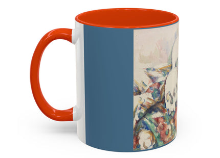 The Three Skulls by Paul Cézanne Colorful Mugs (11oz, 15oz)