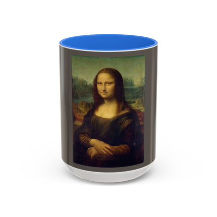 Mona Lisa by Leonardo da Vinci Colorful Mugs (11oz, 15oz)