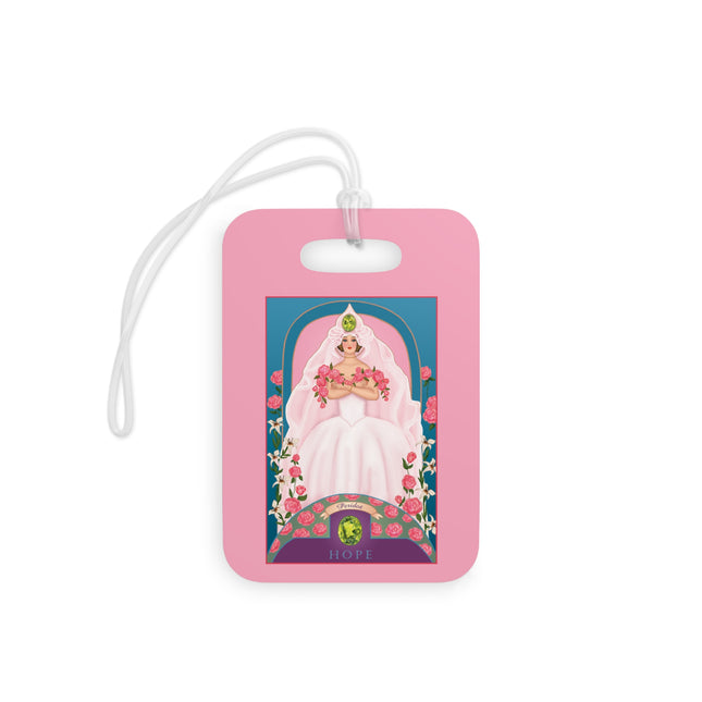 August & Peridot (from the Gem Series) by Sofia Chiostri Luggage Tags