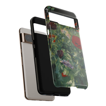 Poppies (A Study of Poppies for Carnation, Lily, Lily, Rose) by John Singer Sargent Phone Cases