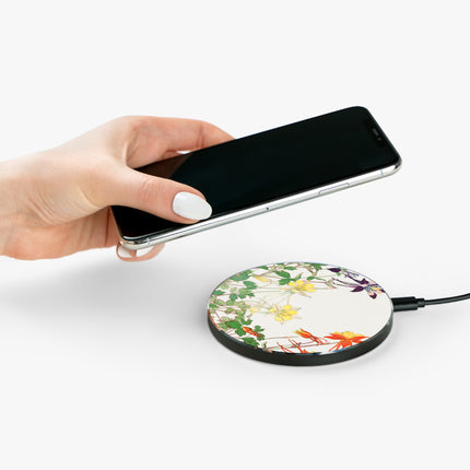 Aquilegia Flower by Tanigami Kônan Wireless Charger