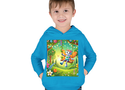 Robot Fairy Toddler Pullover Fleece Hoodie