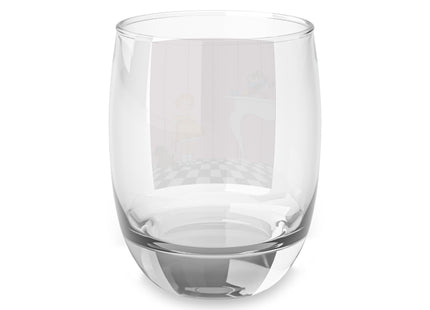 Easter Joy in Deco Hues Whiskey Glass