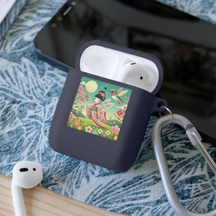 Geisha Fairy and the Hummingbird Blossom AirPods and AirPods Pro Case