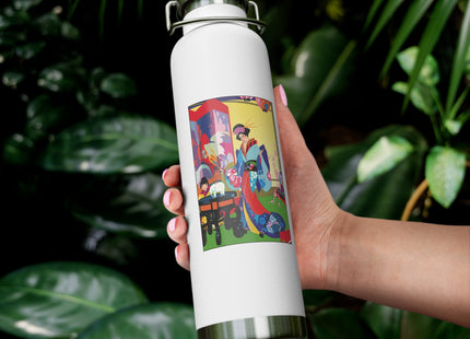 A Timeless Journey by Umberto Brunelleschi Copper Vacuum Insulated Bottle, 22oz
