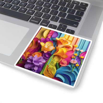 The Graceful Freesia Kiss-Cut Stickers (4 Sizes)