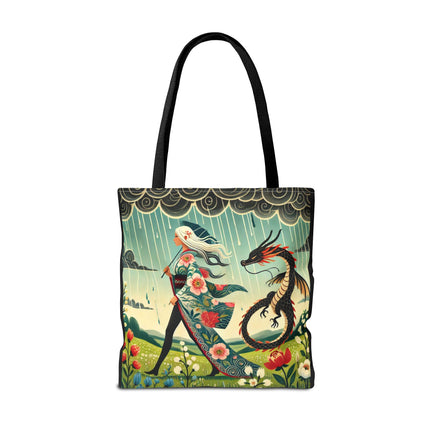 The Dragon Fairy’s Stride Tote Bag – Grace, Strength & Mythic Adventure