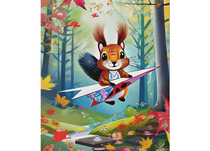 Acorn Aviator Matte Canvas, Stretched, 0.75"