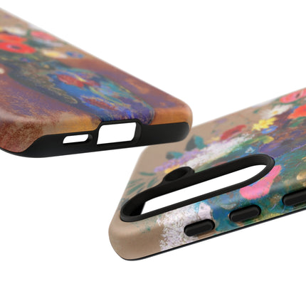 Bouquet of Flowers by Odilon Redon Phone Cases