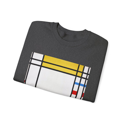 Place de la Concorde by Piet Mondrian Heavy Blend™ Crewneck Sweatshirt