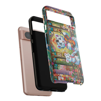 Melodies of the Snow Lion Cub Phone Cases