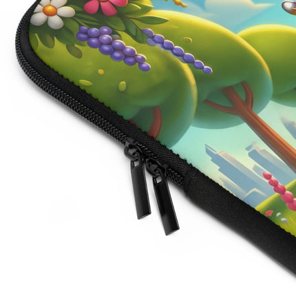 The Traveling Robot Youth Laptop Sleeve – Adventure, Curiosity & Playful Discovery