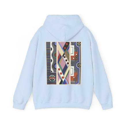 Collection decors et couleurs Pl.19 by Georges Valmier Heavy Blend™ Hooded Sweatshirt