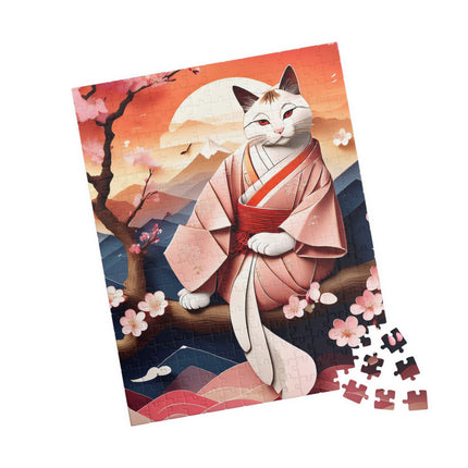 Japanese Bobtail's Repose Puzzle (110, 252, 520, 1014-piece)