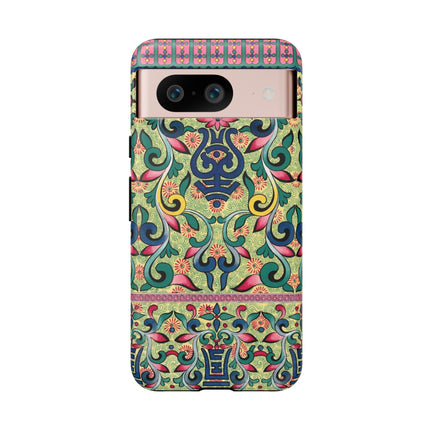 Colorful Flower Pattern by Owen Jones Phone Cases