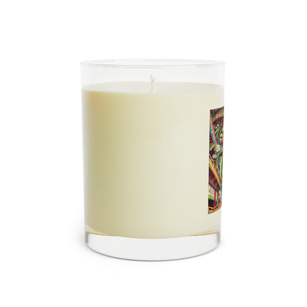 Tibetan Dragon Over Kabuki Duel Scented Candle
