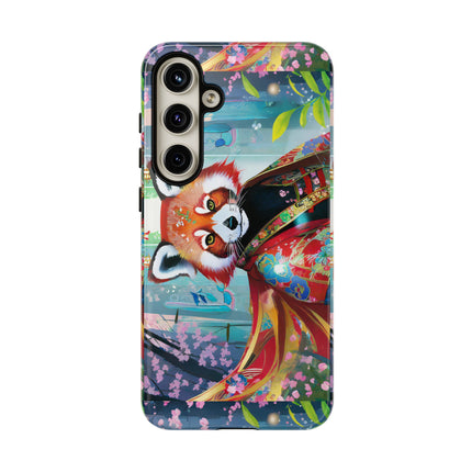 Cybernetic Red Panda Phone Cases