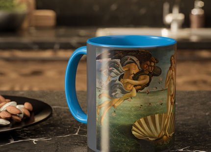 Birth of Venus by Sandro Botticelli Colorful Mugs (11oz, 15oz)