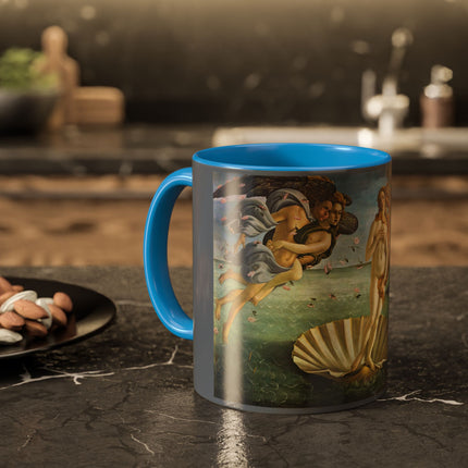 Birth of Venus by Sandro Botticelli Colorful Mugs (11oz, 15oz)