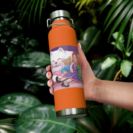 Joy of Friendship Copper Vacuum Insulated Bottle, 22oz
