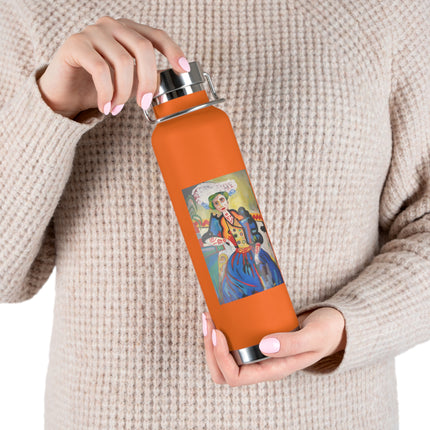 A Mulher by Amadeo de Souza-Carosa Copper Vacuum Insulated Bottle, 22oz