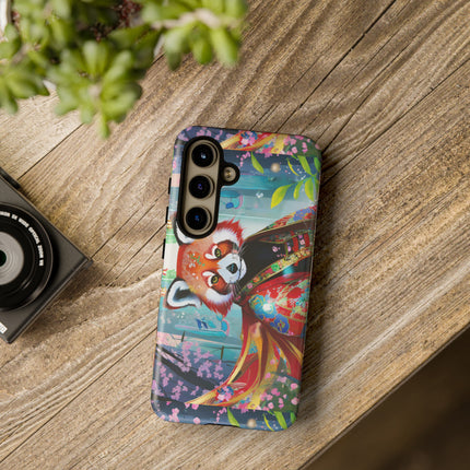 Cybernetic Red Panda Phone Cases