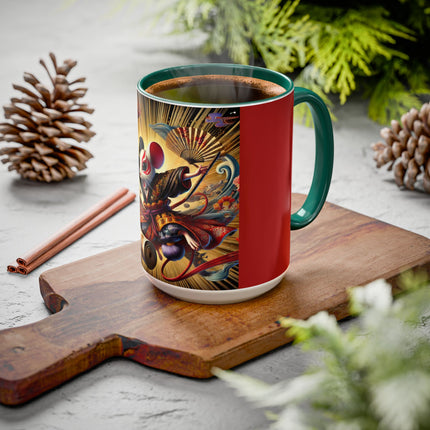 Theatrical Mouse on a Mission Colorful Mugs (11oz, 15oz)