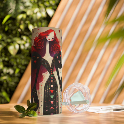 To My Valentine Skinny Matte Tumbler, 20oz