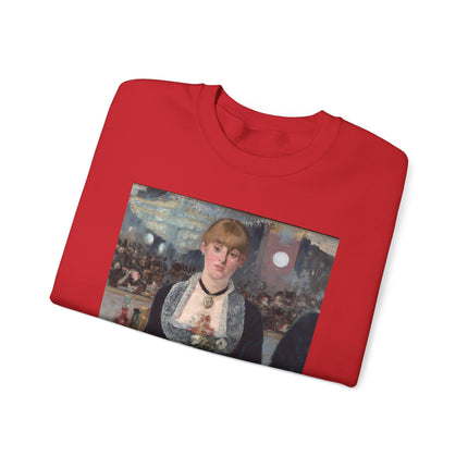 A Bar at the Folies-Bergère by Edouard Manet Heavy Blend™ Crewneck Sweatshirt
