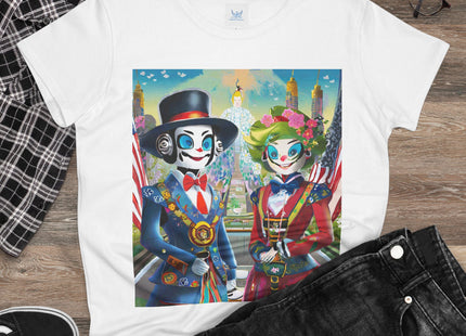 Cyber Punk Robots Cotton Tee