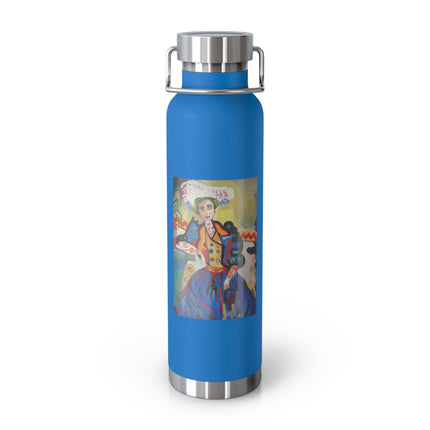 A Mulher by Amadeo de Souza-Carosa Copper Vacuum Insulated Bottle, 22oz