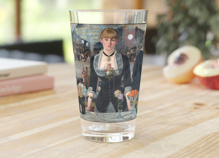 A Bar at the Folies-Bergère by Edouard Manet Glass, 16oz