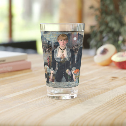A Bar at the Folies-Bergère by Edouard Manet Glass, 16oz