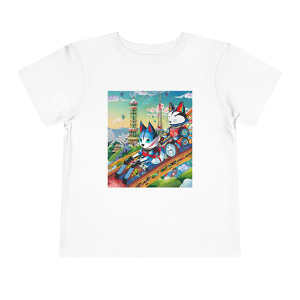 Kitsune Carnival Toddler Short Sleeve Tee