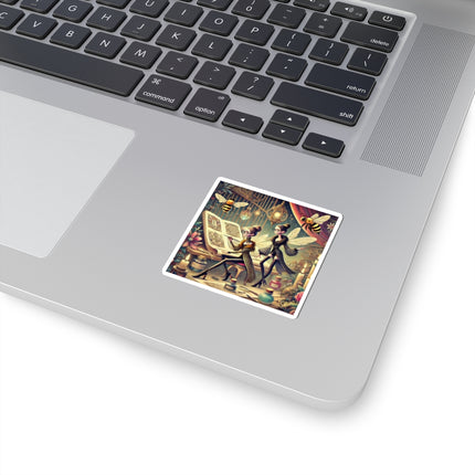 🧚✒️ Fairy Designers Kiss-Cut Sticker – Whimsical Creativity & Enchanted Craft