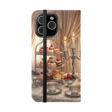 🍓🐱 The Patisserie Kitten Flip Case – Sweet Charm & Storybook Delight
