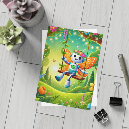 Robot Fairy Postcard Bundles (envelopes included) - Bundles of 10, 30, 50 Pieces