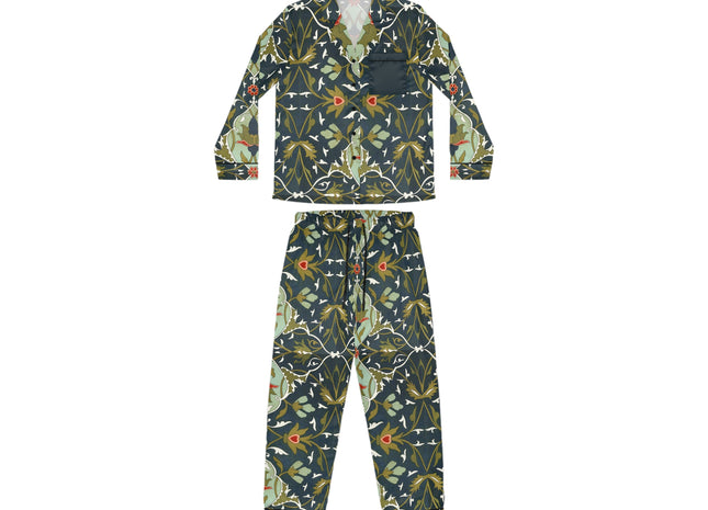 Ornamental Tiles (Pl. 10) from the Afghan Boundary Commission Women’s Satin Pajamas