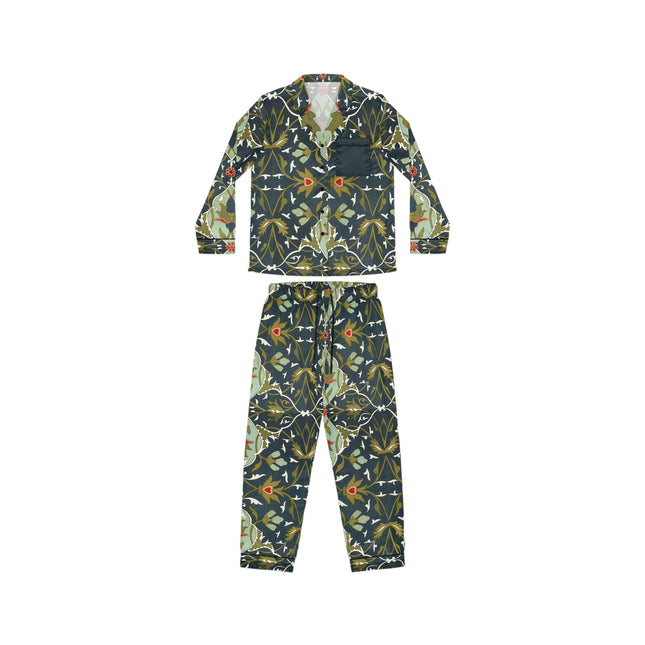 Ornamental Tiles (Pl. 10) from the Afghan Boundary Commission Women’s Satin Pajamas