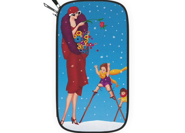 Snowfall & Couture Passport Wallet