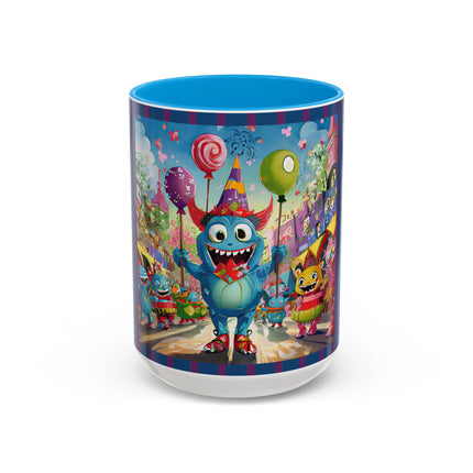 Monster Parade Madness Colorful Mugs (11oz, 15oz)