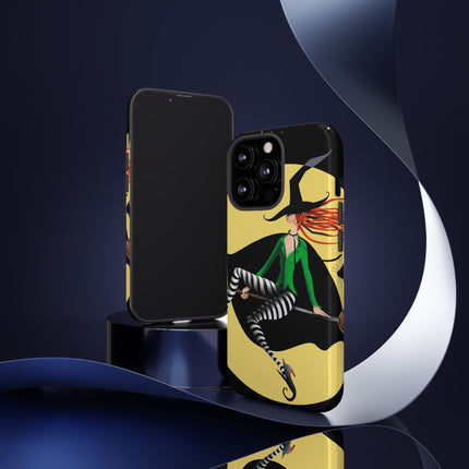 A Witch’s Moonlit Flight Phone Cases