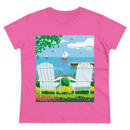 Tranquil Retreat Women's Midweight Cotton Tee