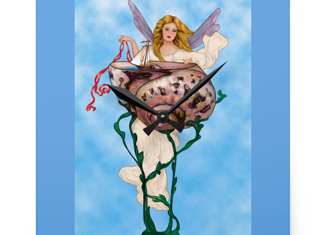 Enchanting Serenity Acrylic Wall Clock