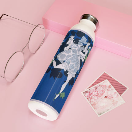Where is my boy tonight by Ralph Barton Slim Water Bottle